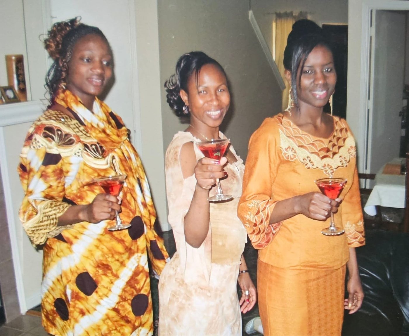 Loreta Waziri in her early years in America